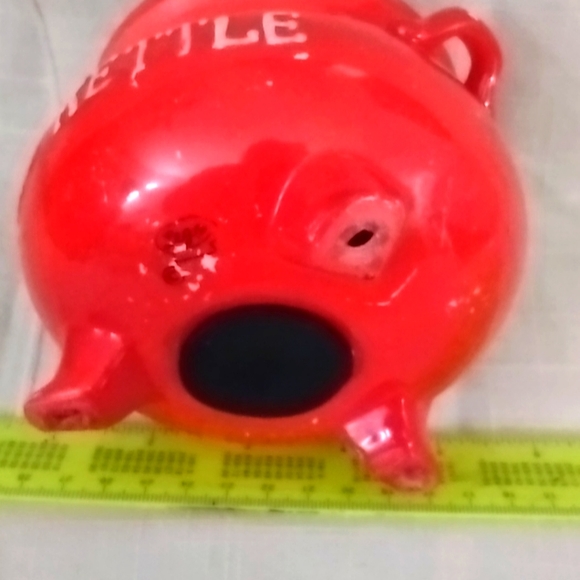 Lego Vintage Red Kettle Penny Pot Bank - Picture 6 of 6